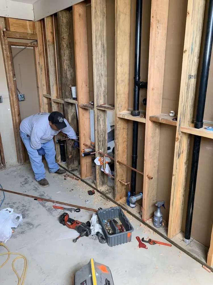 Commercial rough-in plumbing for Water Heater Replacement in Ulysses